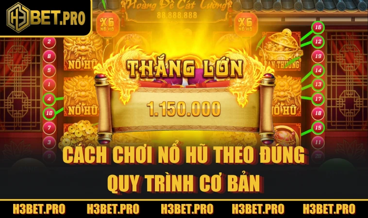 Cách chơi Nổ Hũ theo đúng quy trình cơ bản