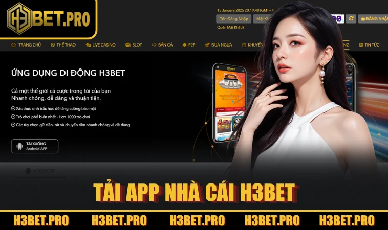 Tải app nhà cái H3BET